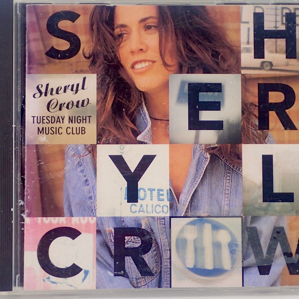 Tuesday Night Music Club by Sheryl Crow 1993 CD  A&M Record Leaving Las Vegas